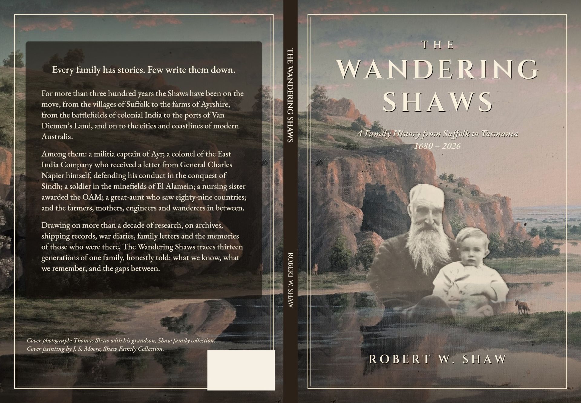 The Wandering Shaws - book cover